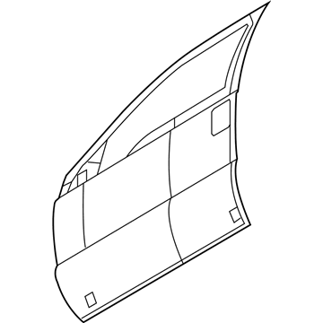 Ford 8C3Z-2520201-A Panel Assembly - Door - Outer