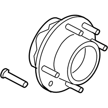 Ford HC3Z-1104-C Hub & Bearing