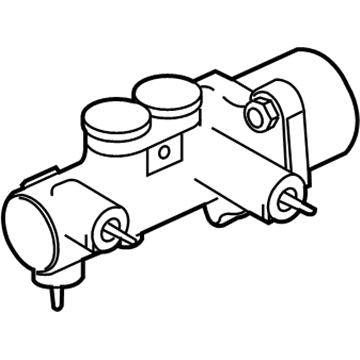 Mercury 2F2Z-2140-AA Master Cylinder