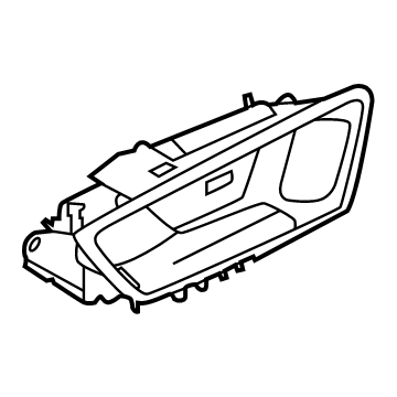 Ford LJ6Z-5822600-EC Handle, Inside