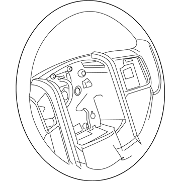 Ford BL3Z-3600-BA Steering Wheel Assembly