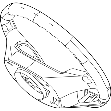 Mercury 9E5Z-3600-AD Steering Wheel