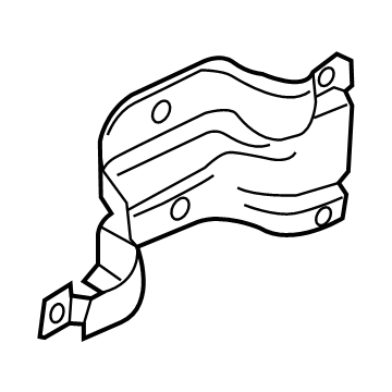 Ford HC3Z-9A032-L Center Shield