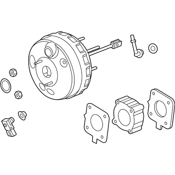 Ford DB5Z-2005-C Power Booster