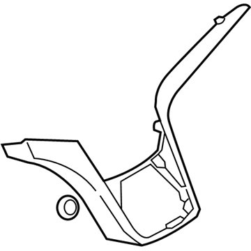 Ford CJ5Z-7813562-CA Lower Molding