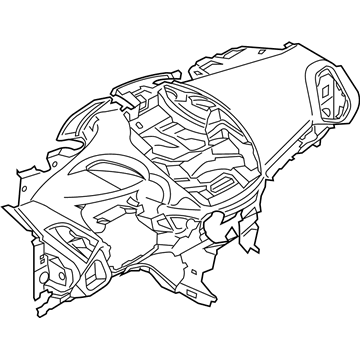 Ford CJ5Z-7804320-AA Instrument Panel