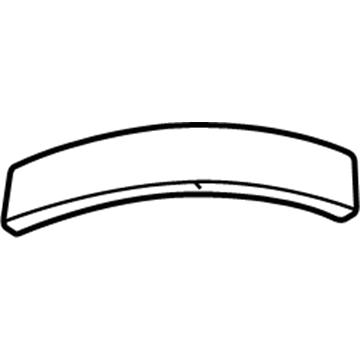 Ford XL5Z-1051729-APTM Moulding - Roof Side Trim