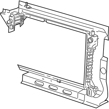 Ford Mustang Radiator - 3R3Z-8005-BA