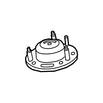 2020 Ford Ranger Shock And Strut Mount - JB3Z-18A099-G