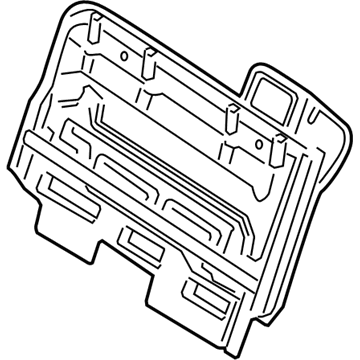 Ford 6L2Z-78613A38-GA Seat Back Frame