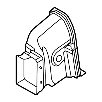 Ford LC3Z-9C675-C Inlet Tube