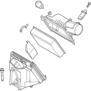 Ford PC3Z-9600-A Air Cleaner Assembly