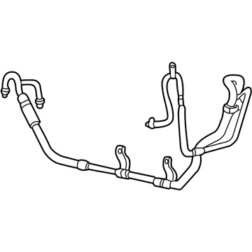 2003 Ford Explorer A/C Hose - 1L2Z-19D850-DA