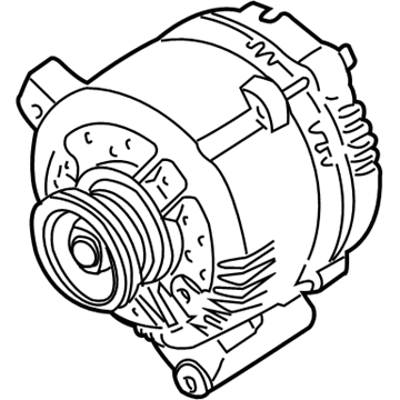 1995 Mercury Cougar Alternator - F4PZ-10346-BRM2