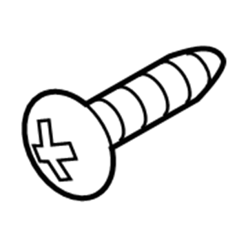 Ford -W505563-S437 Bracket Screw