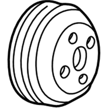 Ford 6L2Z-8509-AA Pulley