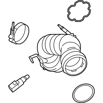 Ford BC3Z-6F073-D Outlet Duct