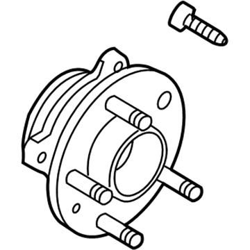 Lincoln BT4Z-1104-B Hub Assembly