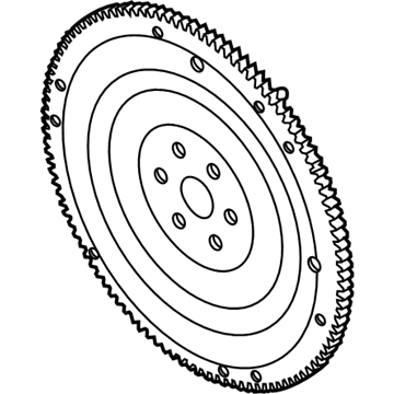 2009 Ford Escape Flywheel - 5M6Z-6375-AA