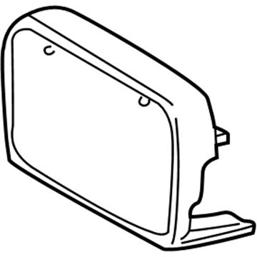 Lincoln F85Z-17A385-AAA License Bracket