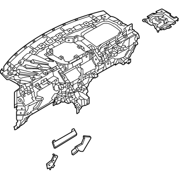 Lincoln MA1Z-5804320-BA Instrument Panel