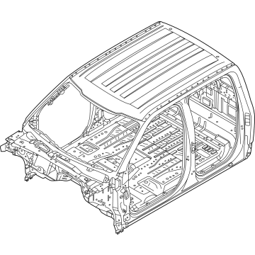 Ford PC3Z-26001B24-A CAB ASY - TRIMMED - PRIMED