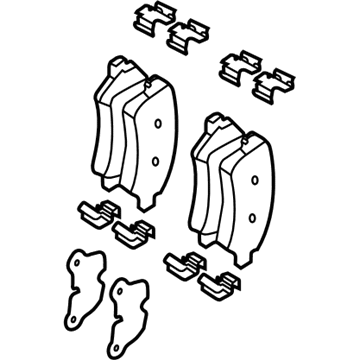 Ford LK4Z-2200-J Brake Pads