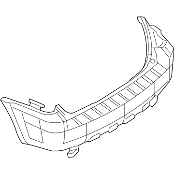 Ford 5L8Z-17K835-AAA Bumper Cover