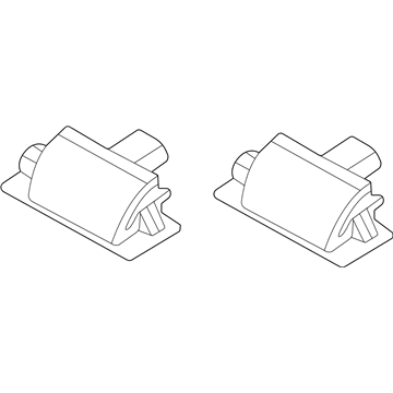 Lincoln GD9Z-13550-B License Lamp