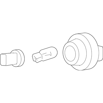 Ford 1L3Z-13550-BA License Lamp