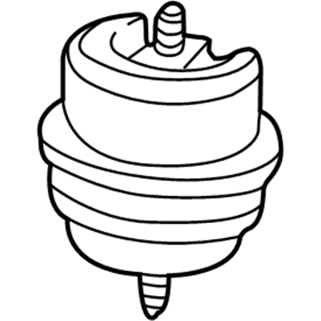 Ford Thunderbird Motor And Transmission Mount - 6W6Z-6038-AA