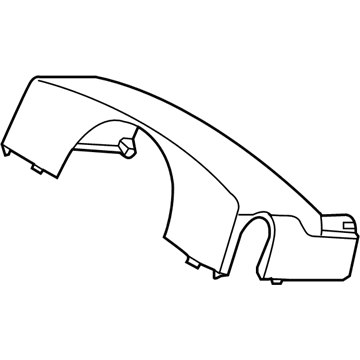 Ford BT4Z-3530-AD Upper Column Cover