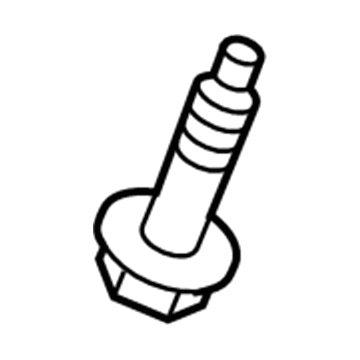 Ford -W707628-S424 Lower Column Cover Screw