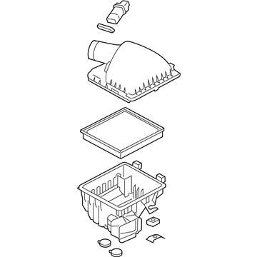 Ford AR3Z-9600-D Air Cleaner Assembly