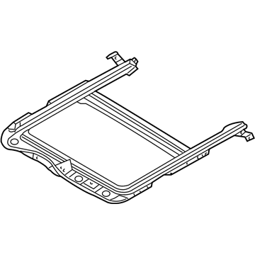 Ford 4G1Z-5451070-AA Frame Assembly