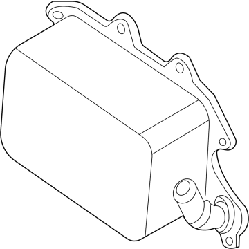 Ford LC3Z-6A642-C Oil Cooler Assembly