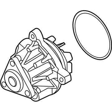 Lincoln K2GZ-8501-A Water Pump