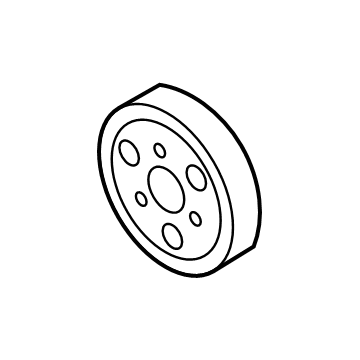 Lincoln HJ5Z-8509-A Pulley