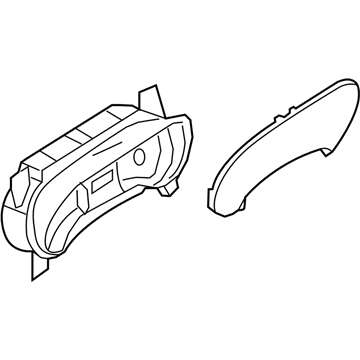 Ford 9A2Z-10849-C Instrument Cluster