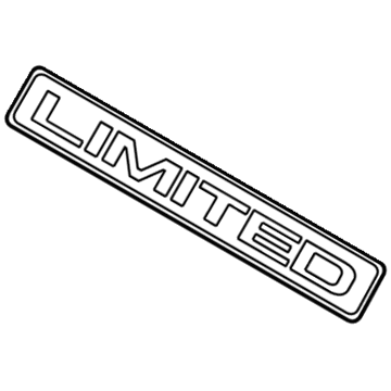 Ford 5L1Z-7842528-A Nameplate