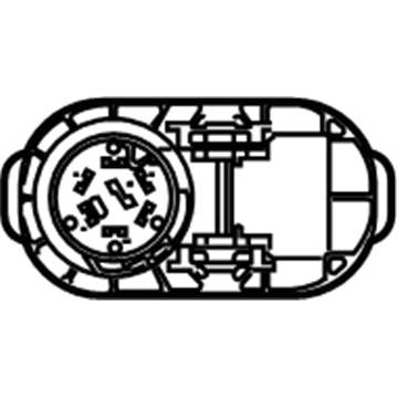 Ford 9U5Z-14489-MAA Socket