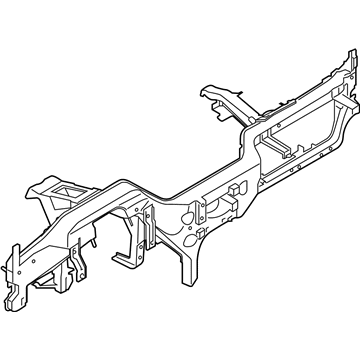 Ford L1MZ-7804545-C Reinforcement Beam