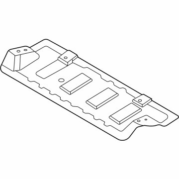 Ford MB3Z-5811434-A Rear Shield