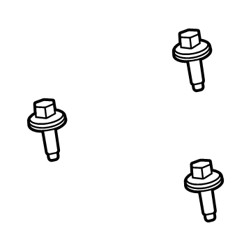 Lincoln -W719954-S439 Upper Mount Bolt