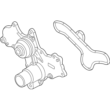 Ford BR3Z-8501-D Water Pump Housing