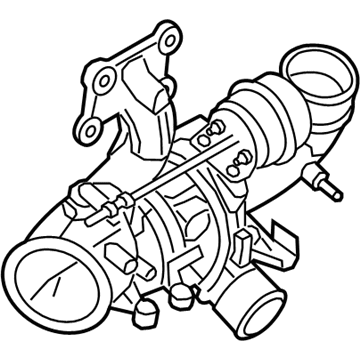 Ford CJ5Z-6K682-F Turbocharger