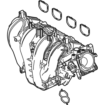 2003 Ford Focus Intake Manifold - 3S4Z-9424-AH