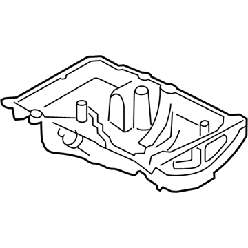 Mercury 3M4Z-6675-AA Oil Pan