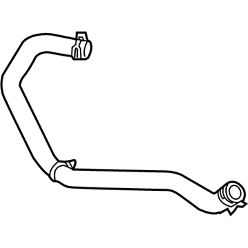 Mercury 9E5Z-8286-D Lower Hose