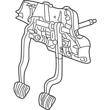 Ford YW4Z-2455-AA Pedal Assembly